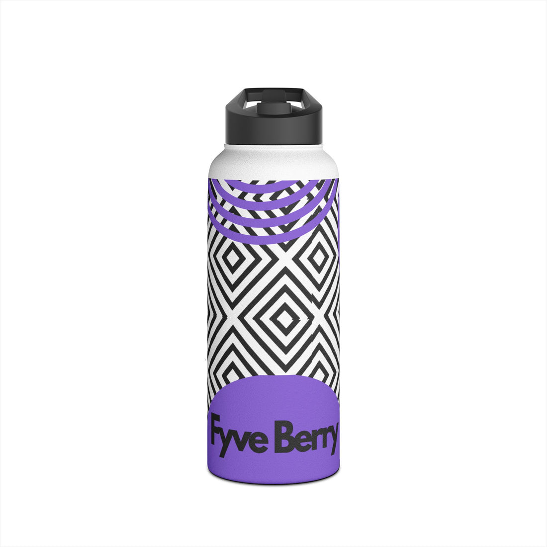 Stainless Steel Water Bottle, Standard Lid