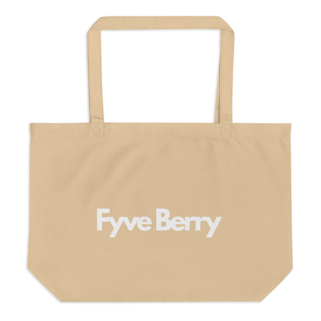 Large organic tote bag