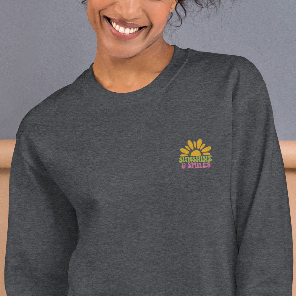 Sunshine &amp; Smile Women Sweatshirt