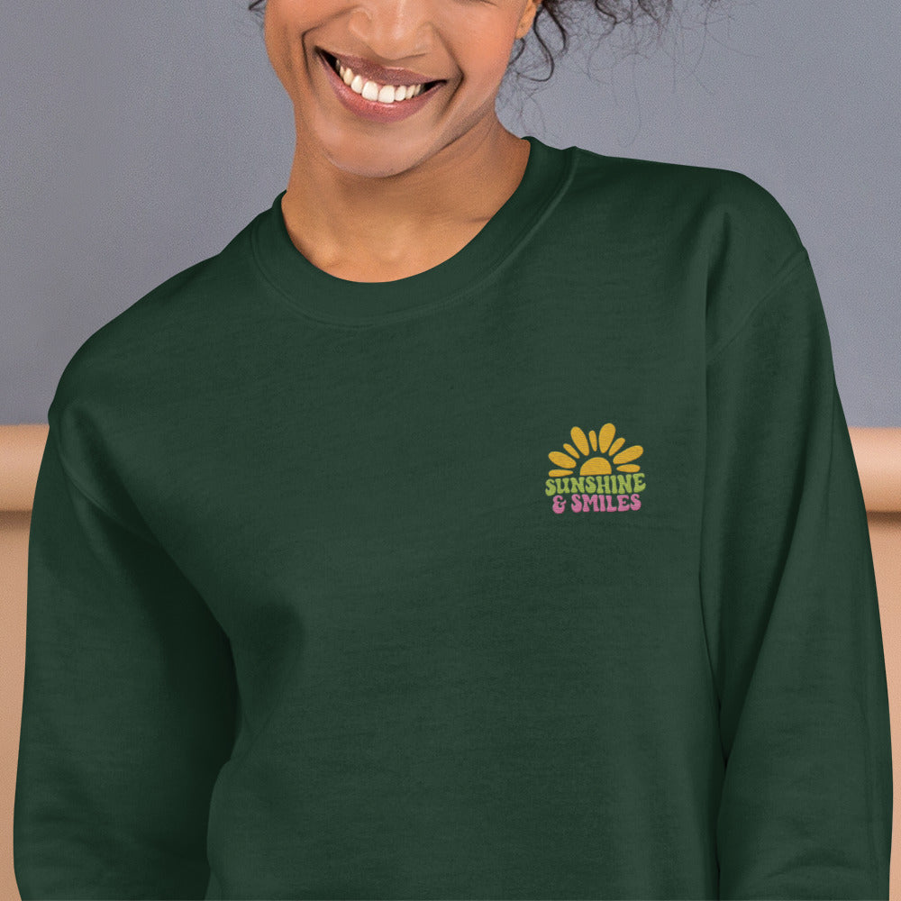 Sunshine &amp; Smile Women Sweatshirt