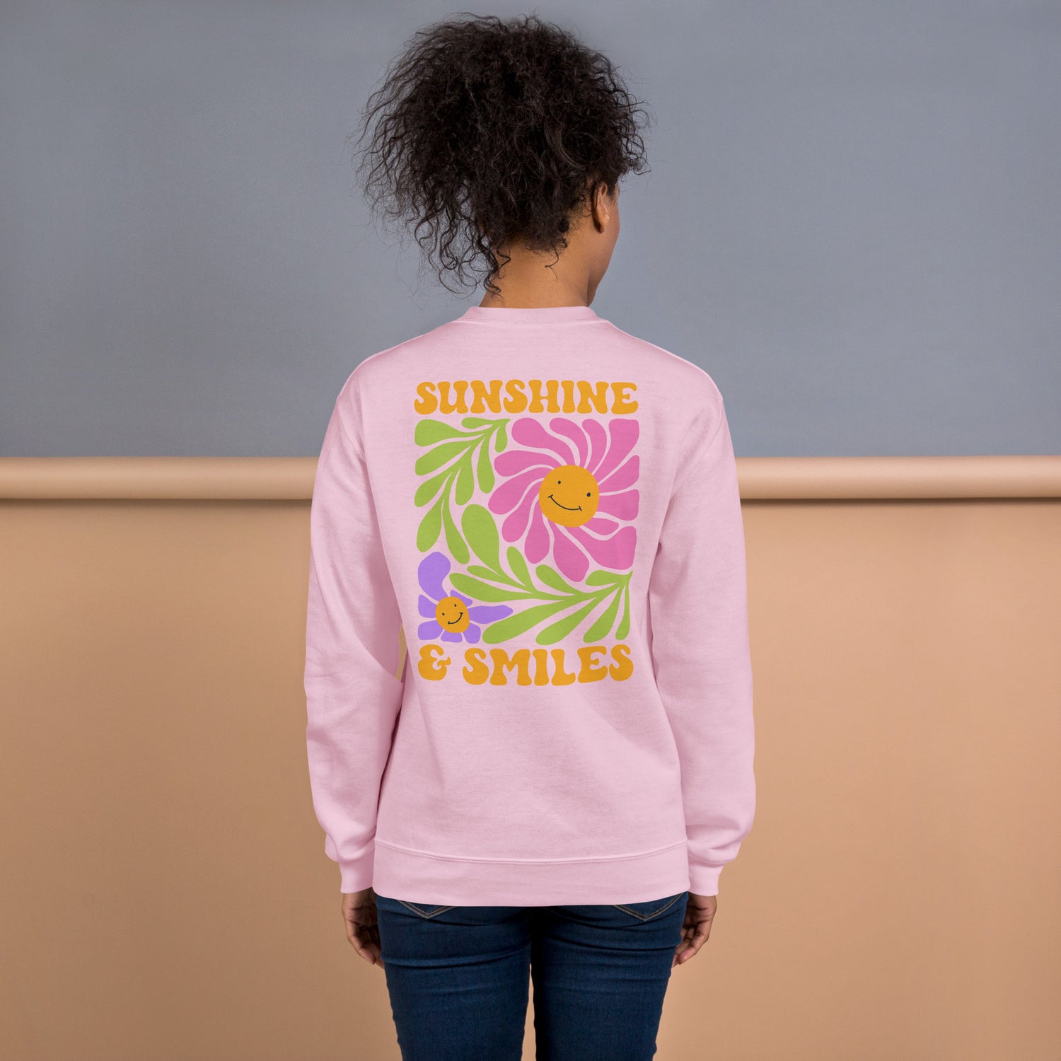 Sunshine &amp; Smile Women Sweatshirt