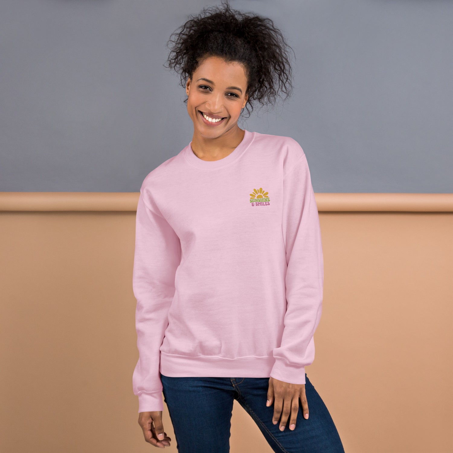 Sunshine &amp; Smile Women Sweatshirt