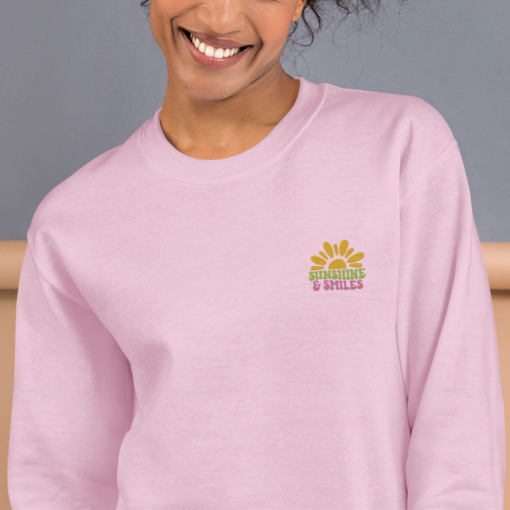 Sunshine &amp; Smile Women Sweatshirt