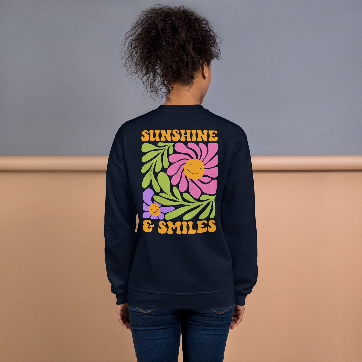 Sunshine &amp; Smile Women Sweatshirt