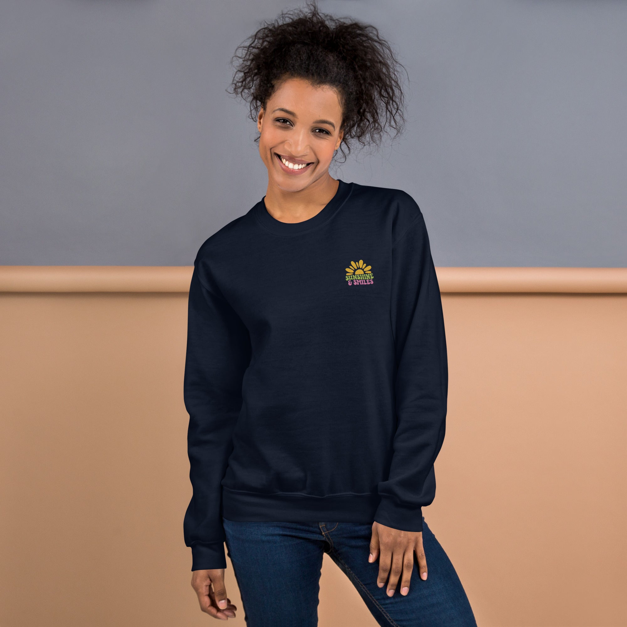 Sunshine &amp; Smile Women Sweatshirt