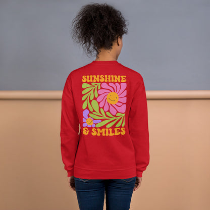 Sunshine &amp; Smile Women Sweatshirt