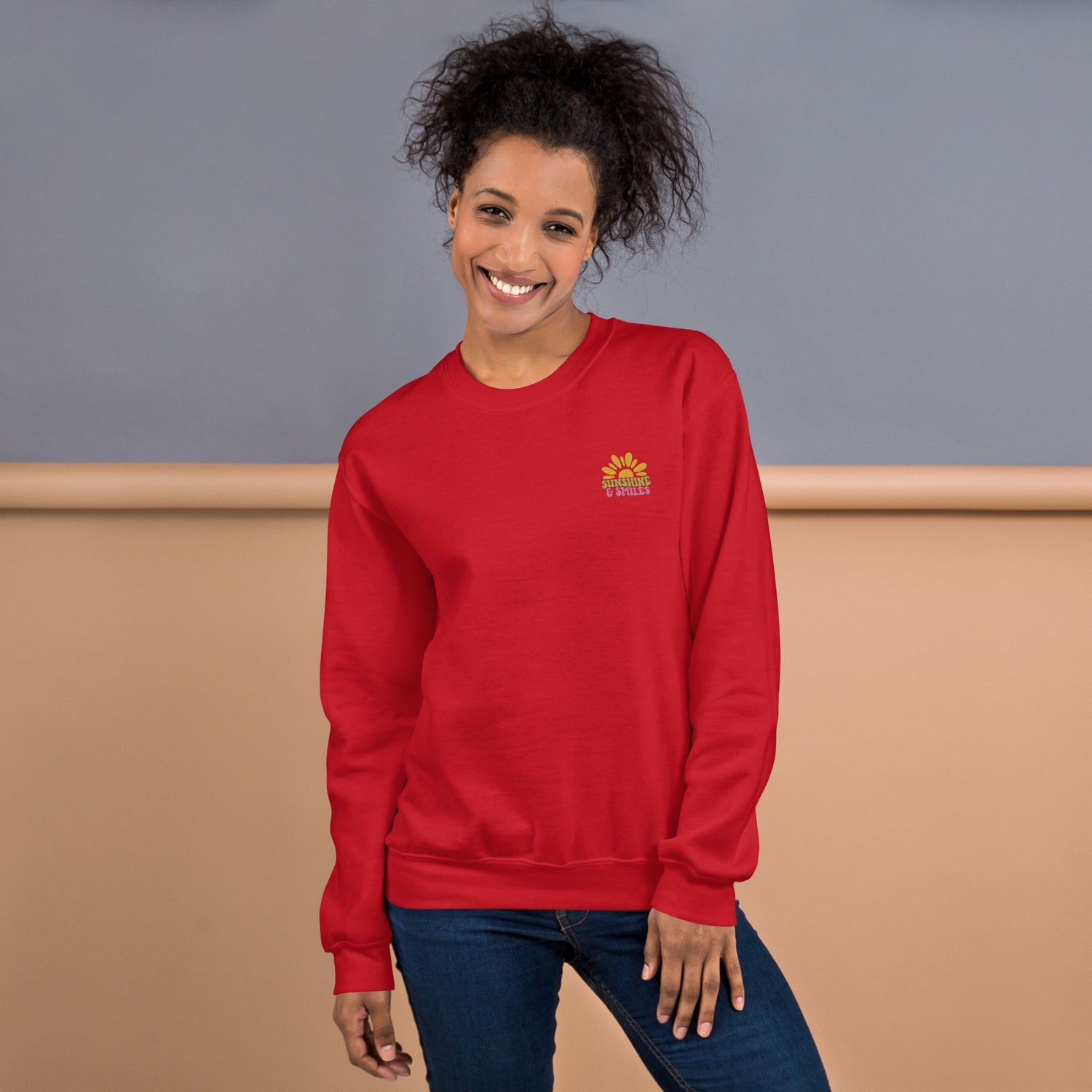 Sunshine &amp; Smile Women Sweatshirt