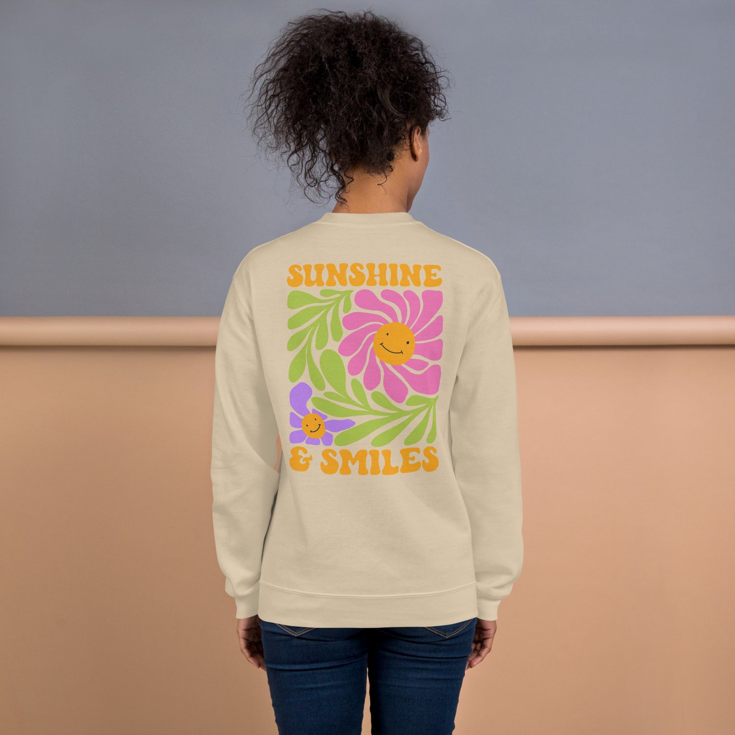 Sunshine &amp; Smile Women Sweatshirt