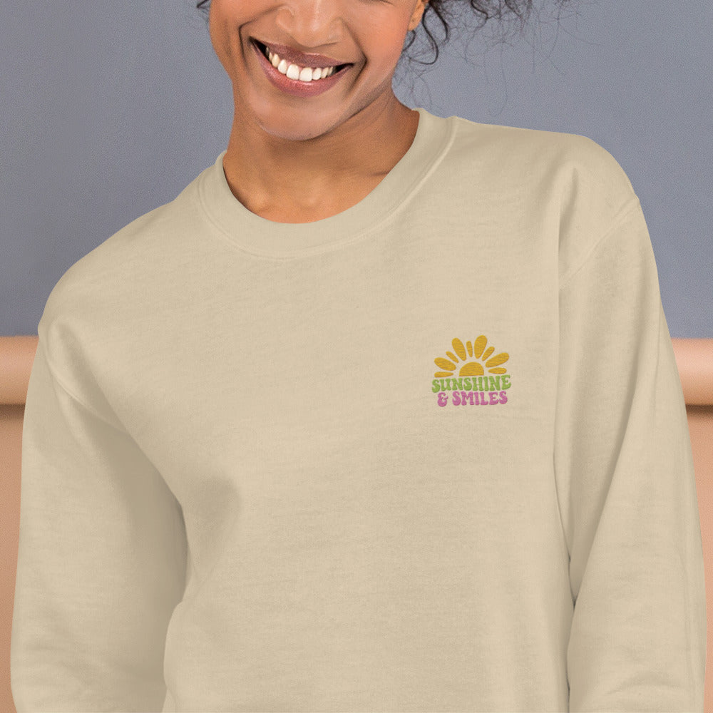 Sunshine &amp; Smile Women Sweatshirt