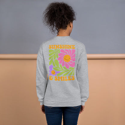 Sunshine &amp; Smile Women Sweatshirt