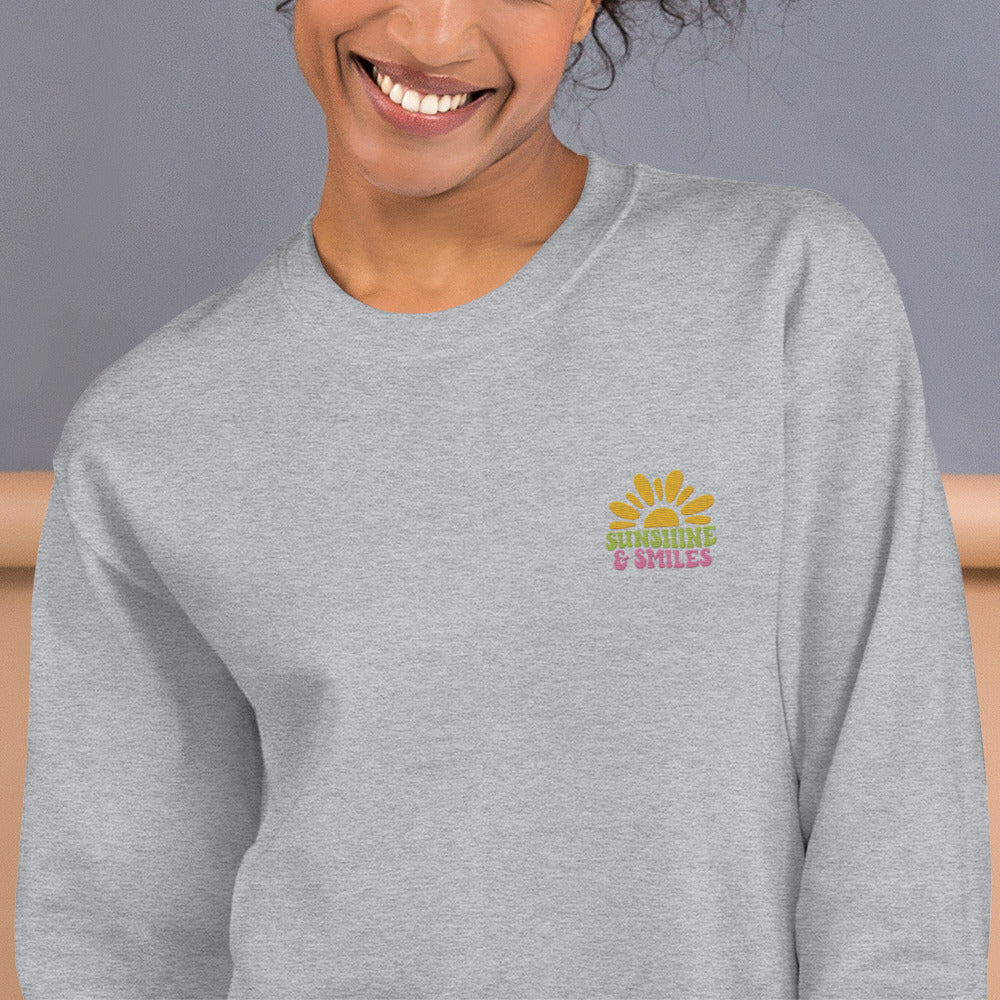 Sunshine &amp; Smile Women Sweatshirt