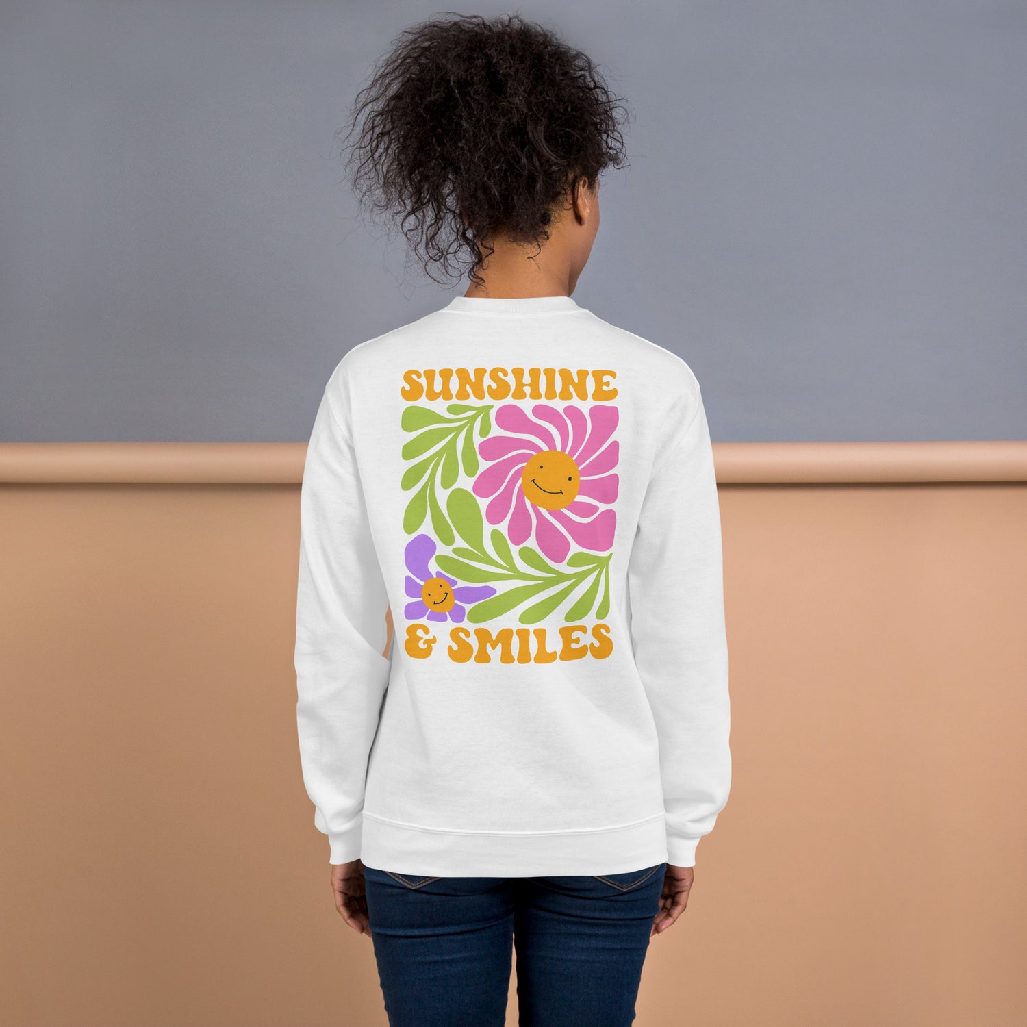 Sunshine &amp; Smile Women Sweatshirt