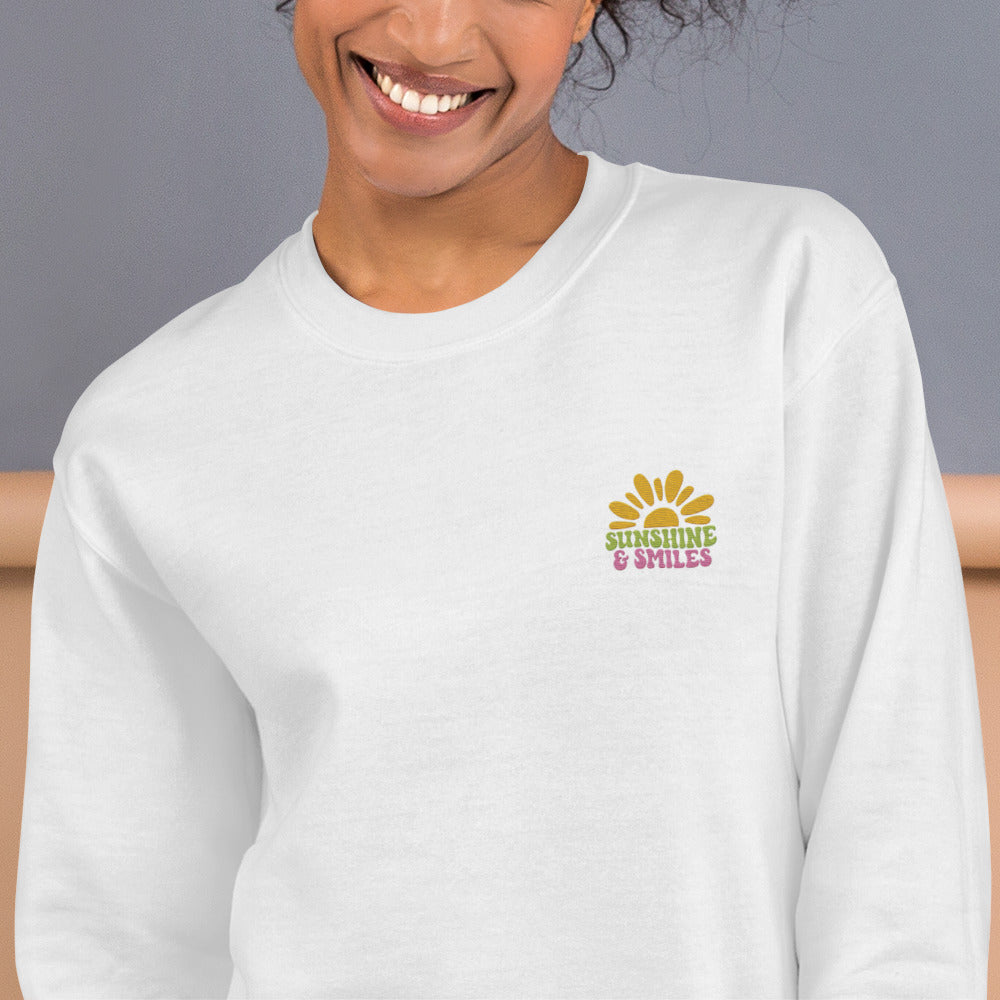 Sunshine &amp; Smile Women Sweatshirt