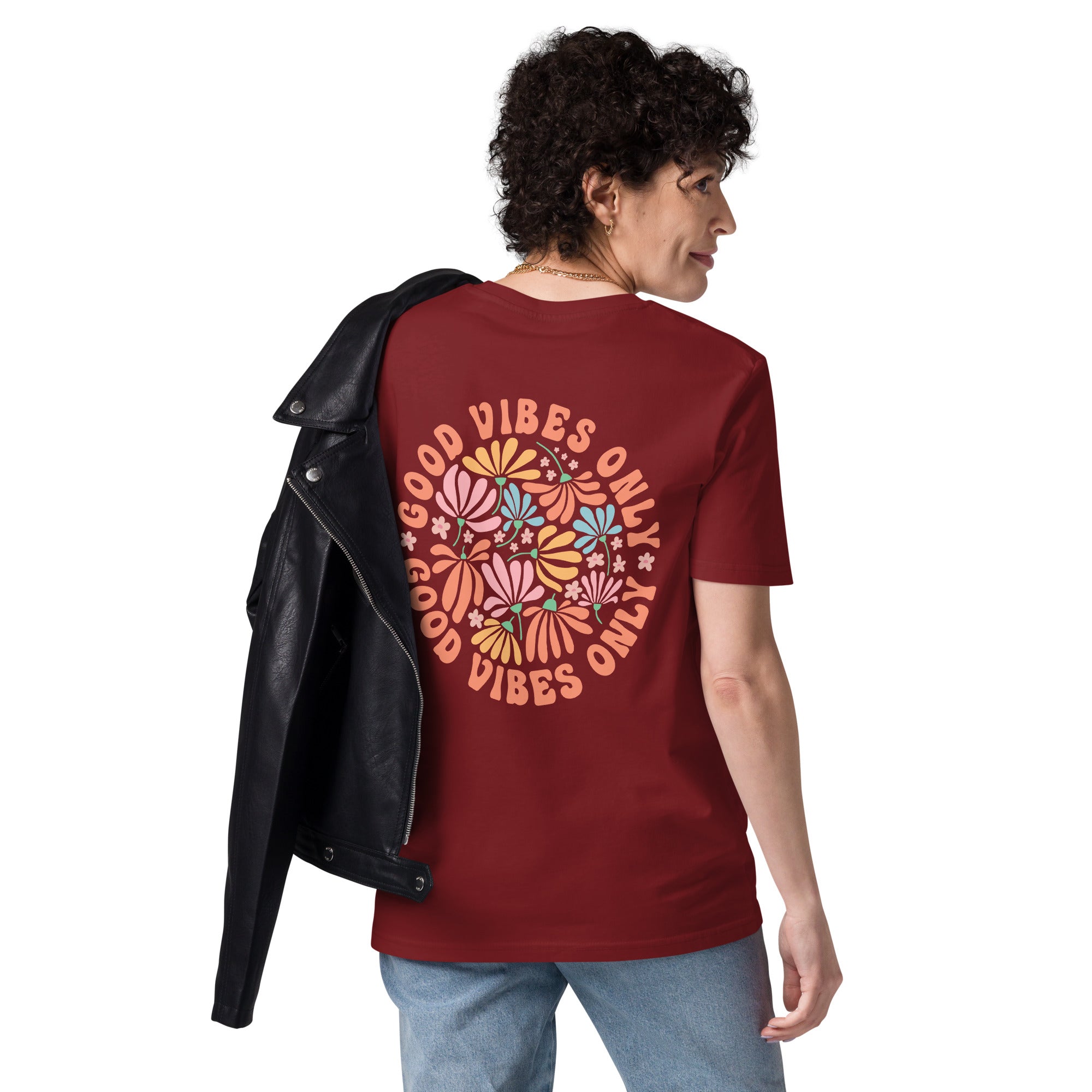 Good Vibes Only Unisex Organic Cotton T-shirt