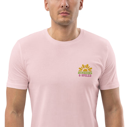 Sunshine &amp; Smile Organic Cotton Men T-shirt