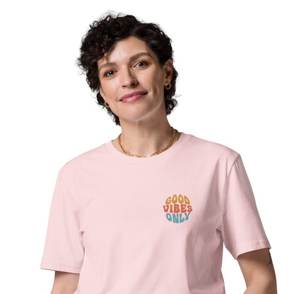 Good Vibes Only Organic Cotton Women T-shirt