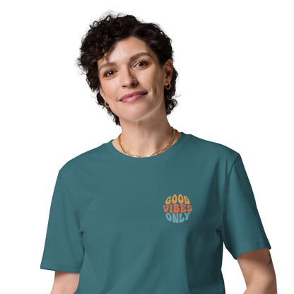 Good Vibes Only Organic Cotton Women T-shirt