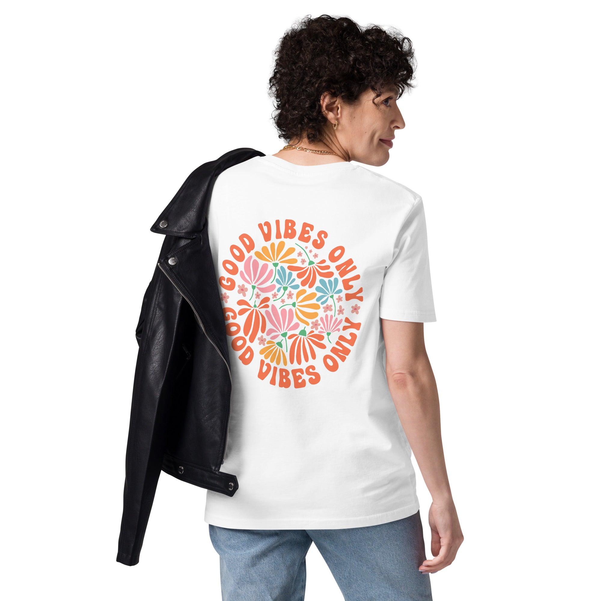 Good Vibes Only Unisex Organic Cotton T-shirt