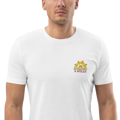 Sunshine &amp; Smile Organic Cotton Men T-shirt