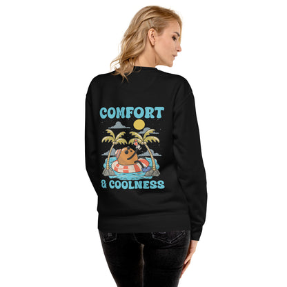 Comfort &amp; Coolness Women Premium Sweatshirt