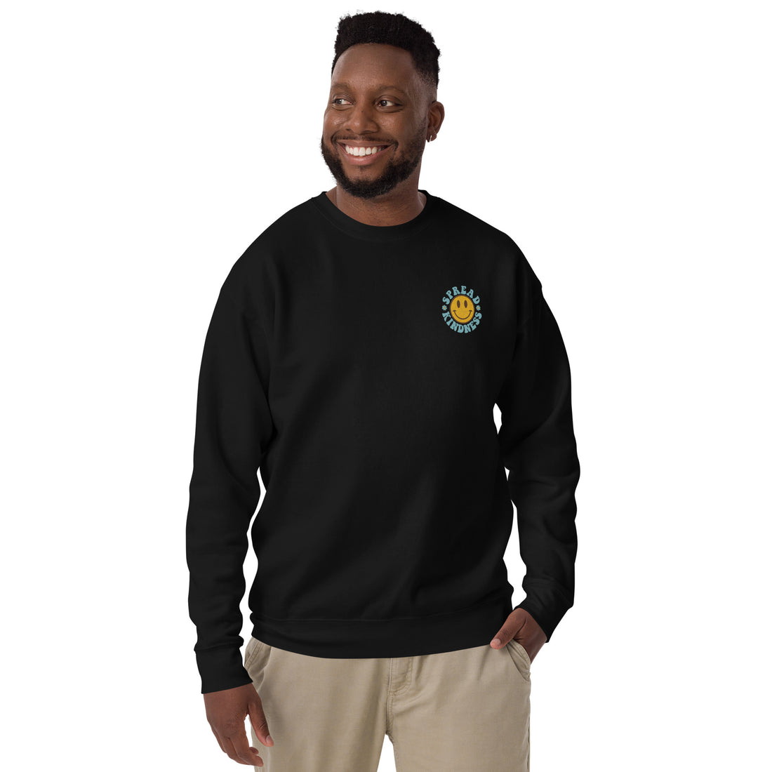 Spread Kindness Premium Men Sweatshirt