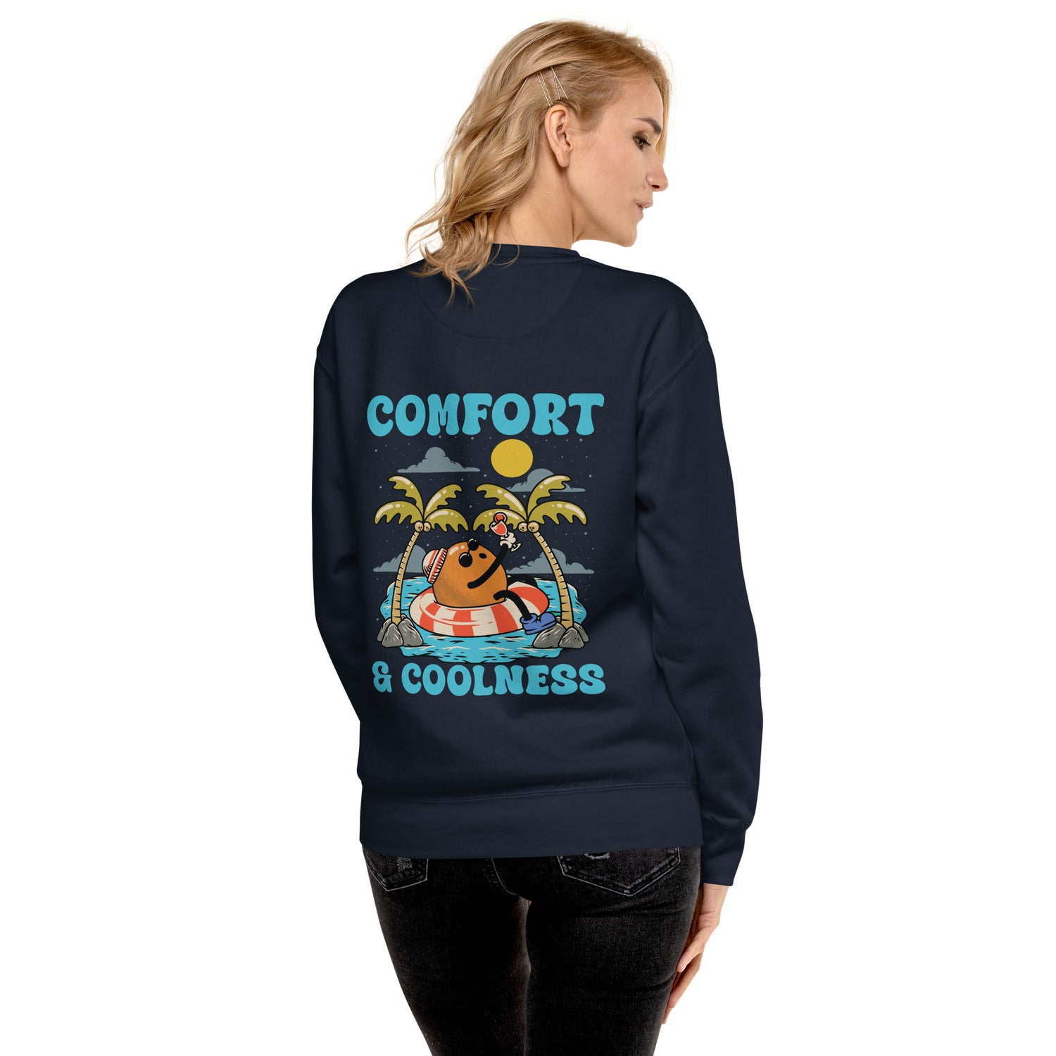 Comfort &amp; Coolness Women Premium Sweatshirt