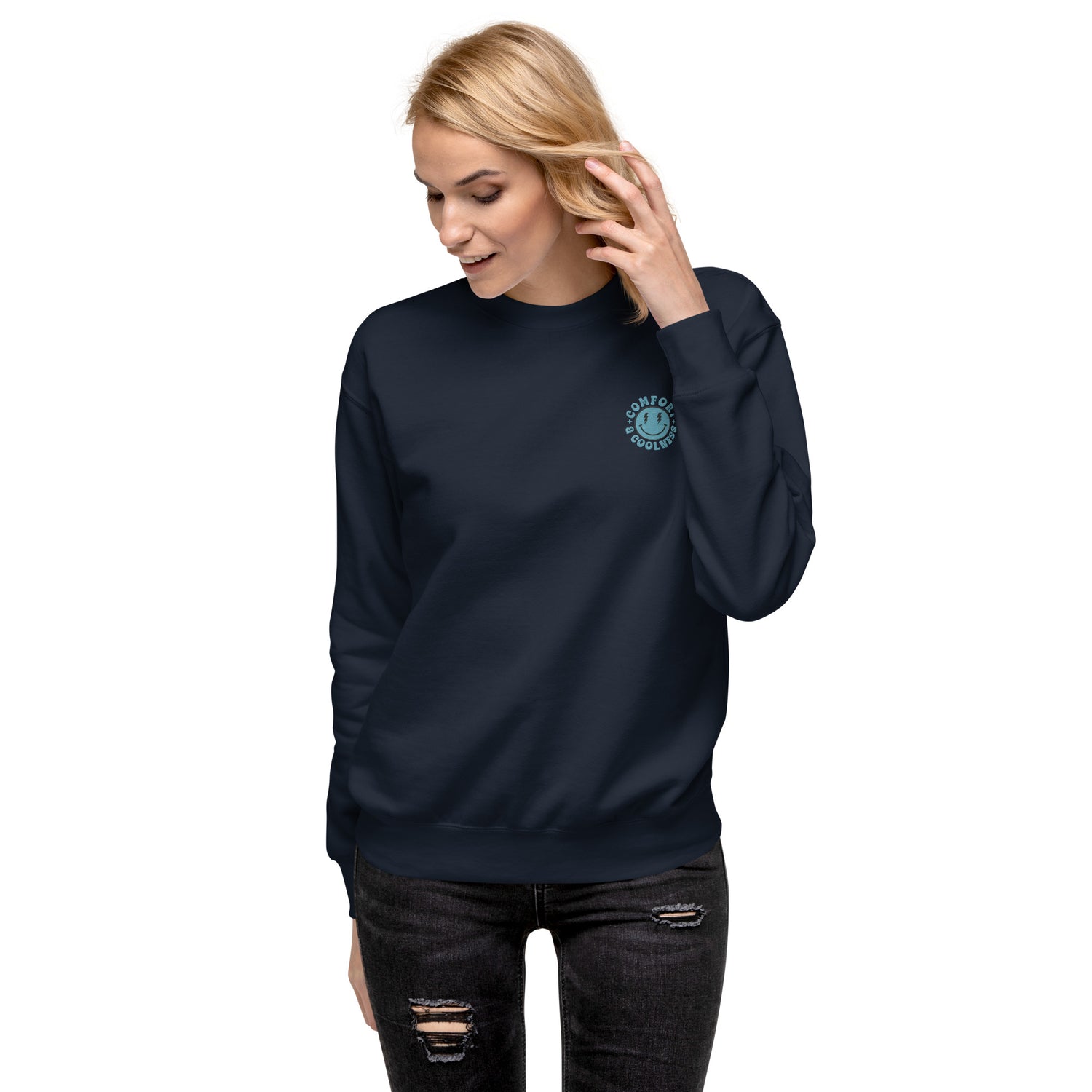 Comfort &amp; Coolness Women Premium Sweatshirt