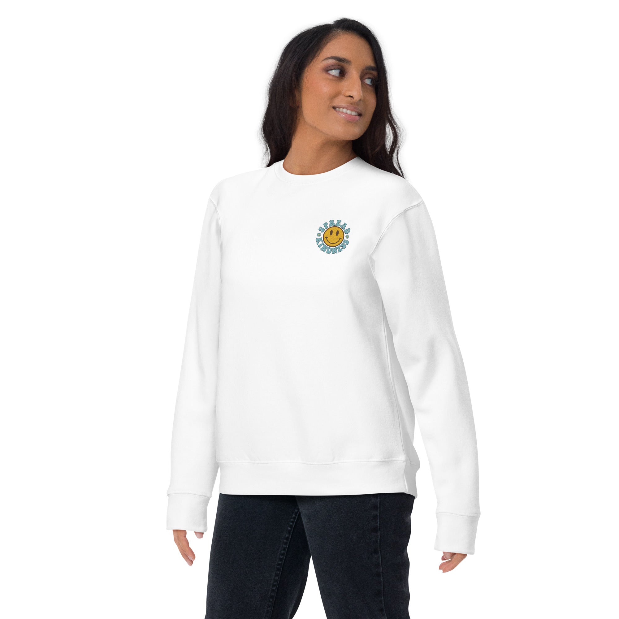 Spread Kindness Premium Women Sweatshirt